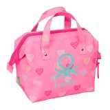 Rejsetoilettaske Benetton Heart Pink 26.5 x 17.5 x 12.5 cm #1