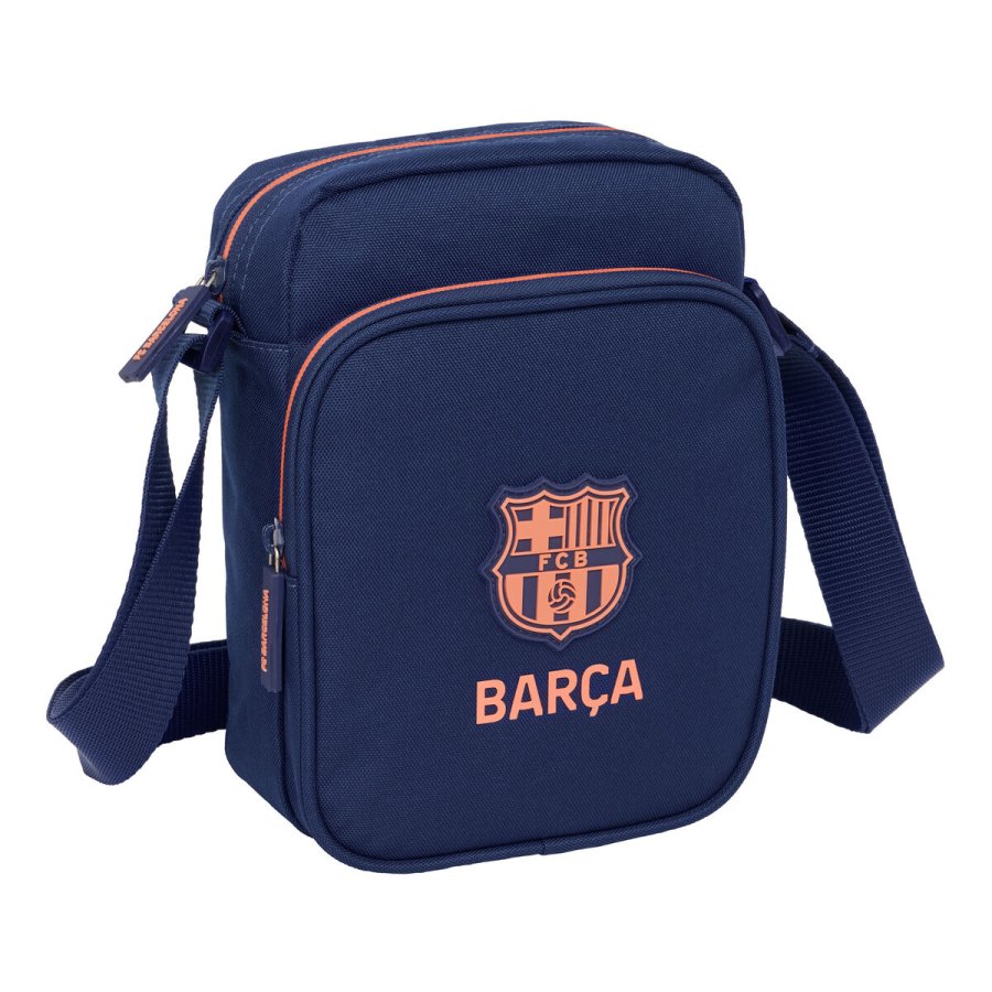 Skuldertaske F.C. Barcelona Marinebl� 16 x 22 x 6 cm #2