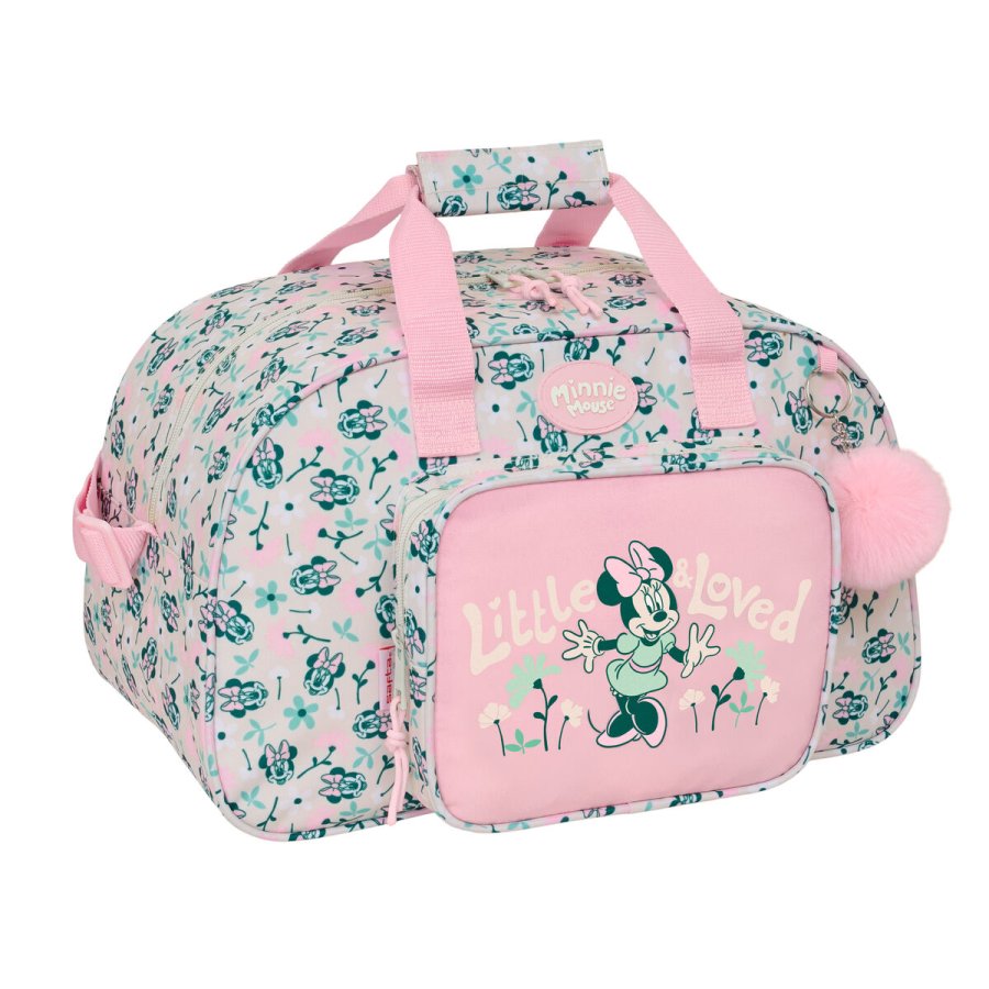 Sportstaske Minnie Mouse Minty Pink 40 x 24 x 23 cm #1