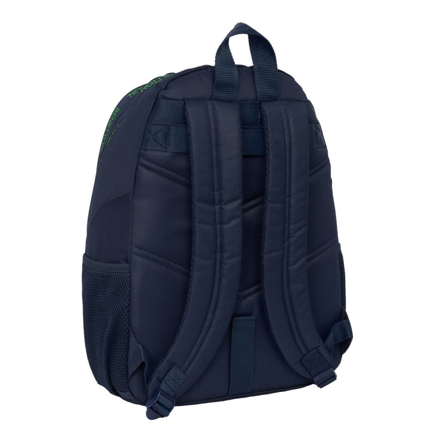 Skoletaske Benetton Together Marinebl� 32 x 44 x 16 cm #2