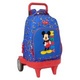 Skolerygs�k med Hjul Mickey Mouse Clubhouse Today Bl� 33 x 45 x 22 cm #1