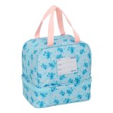 Madkasse med tilbeh�r Lilo & Stitch Ohana Bl� Pink 20 x 20 x 15 cm #2
