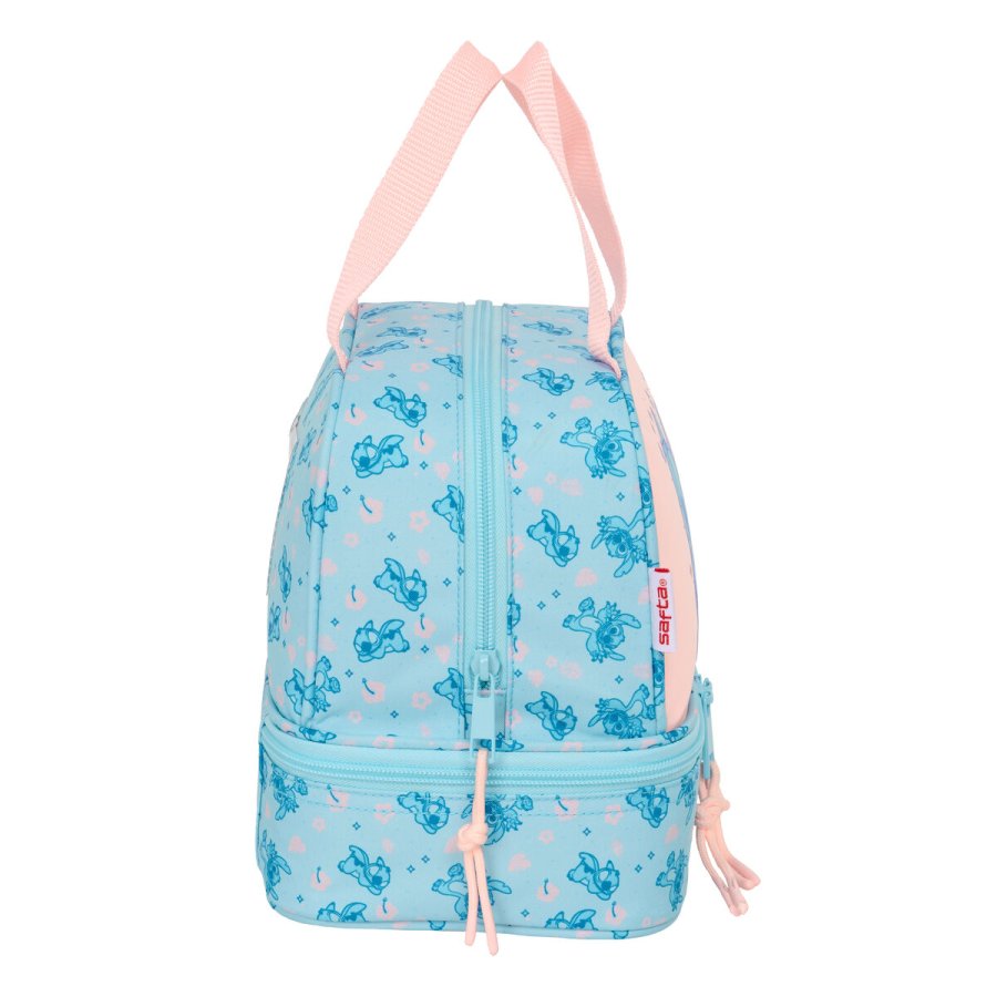 Madkasse med tilbeh�r Lilo & Stitch Ohana Bl� Pink 20 x 20 x 15 cm #3