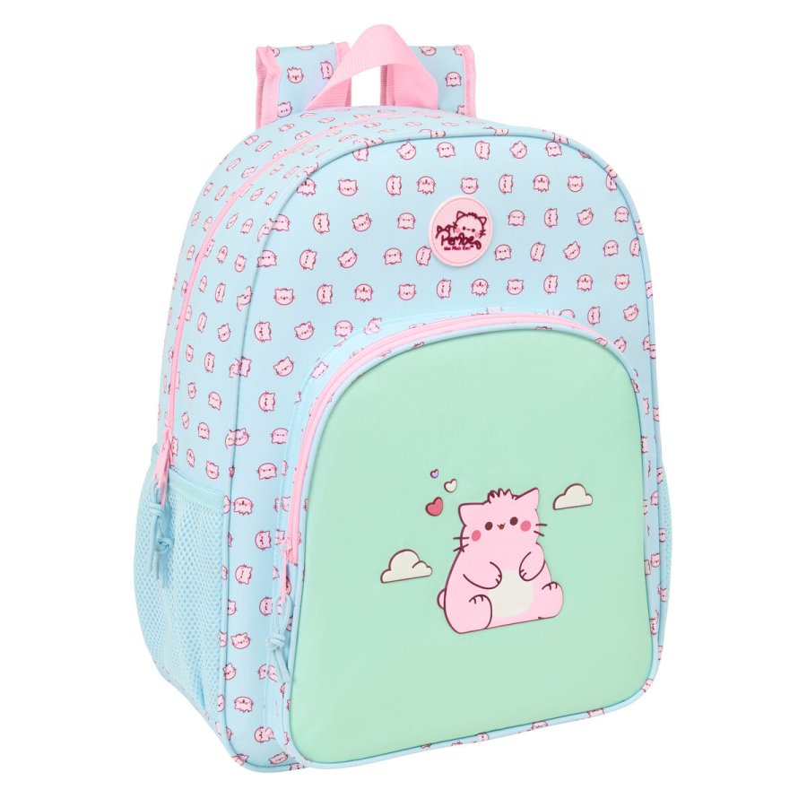 Rygs�k Pembe The pink cat Multifarvet 33 x 42 x 14 cm #1