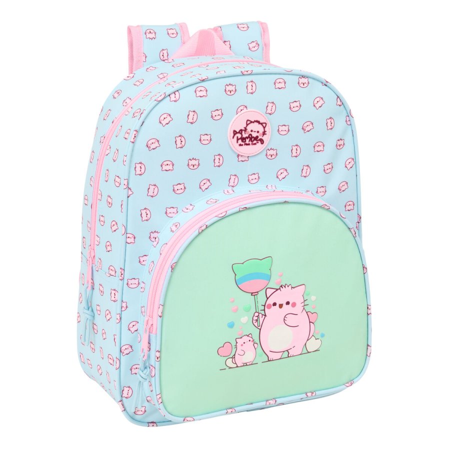 Rygs�k Pembe The pink cat Multifarvet 26 x 34 x 11 cm #1