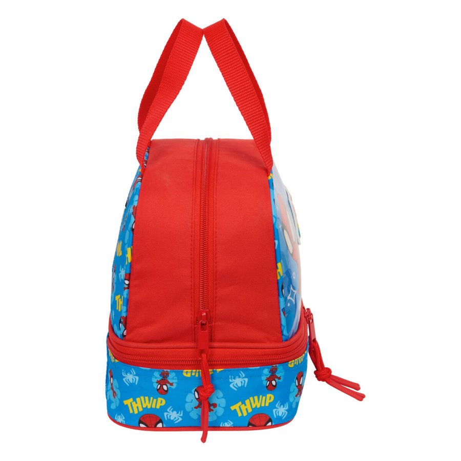 Madkasse med tilbeh�r Spider-Man Bl� R�d 20 x 20 x 15 cm #2