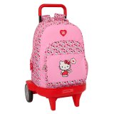 Skolerygs�k med Hjul Hello Kitty Pink 33 x 45 x 22 cm #1