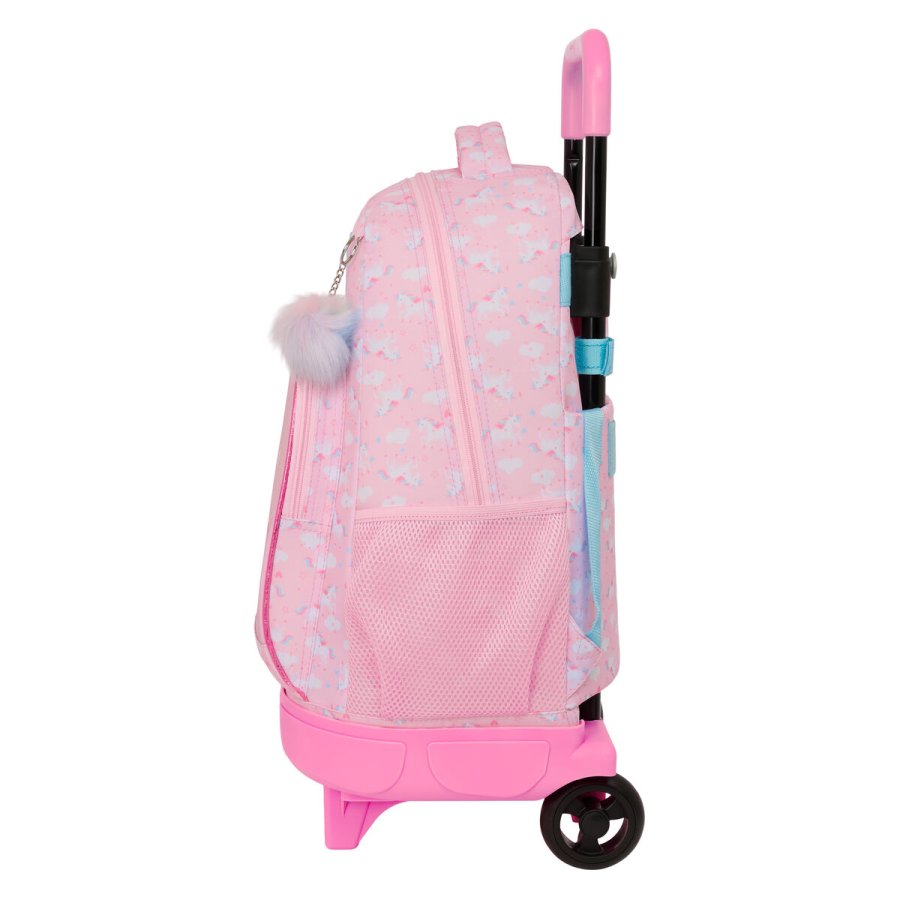 Skolerygs�k med Hjul Glow Lab Pink 33 x 45 x 22 cm #2