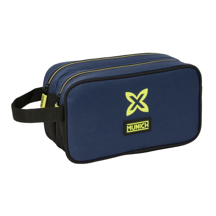 Rejsetoilettaske Munich Track Bl� Sort 26 x 15 x 12.5 cm #1