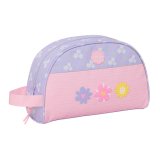 Rejsetoilettaske Safta Bouquet Pink Syren 28 x 18 x 10 cm #1