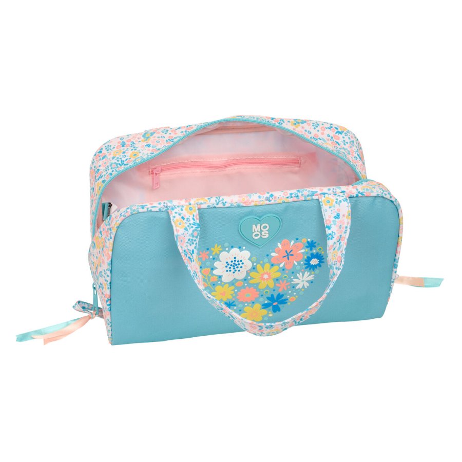 Rejsetoilettaske Moos Fiori Multifarvet 31 x 14 x 19 cm #4