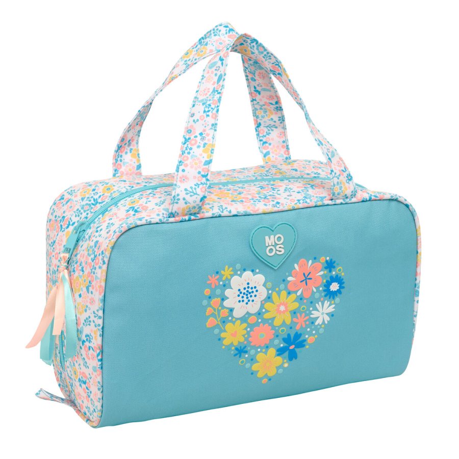 Rejsetoilettaske Moos Fiori Multifarvet 31 x 14 x 19 cm #1