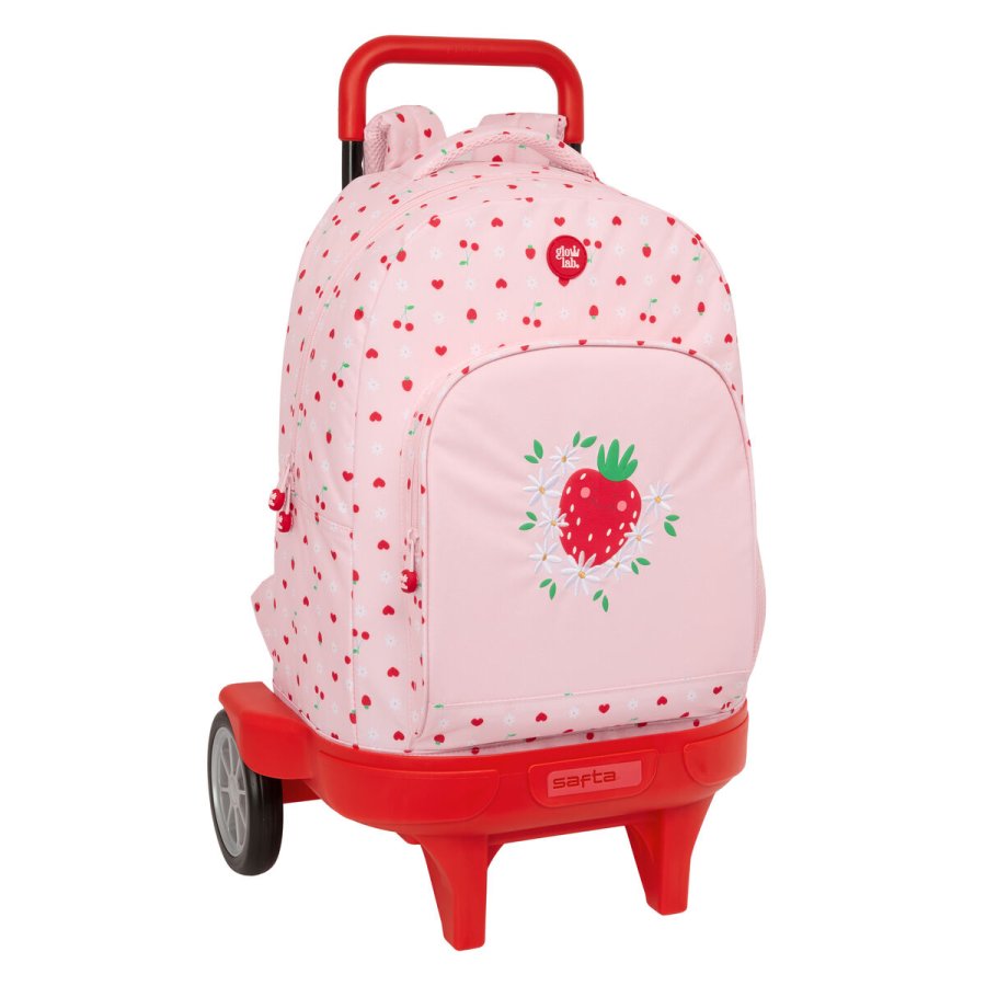 Skolerygs�k med Hjul Glow Lab Frutitas 33 x 45 x 22 cm #1