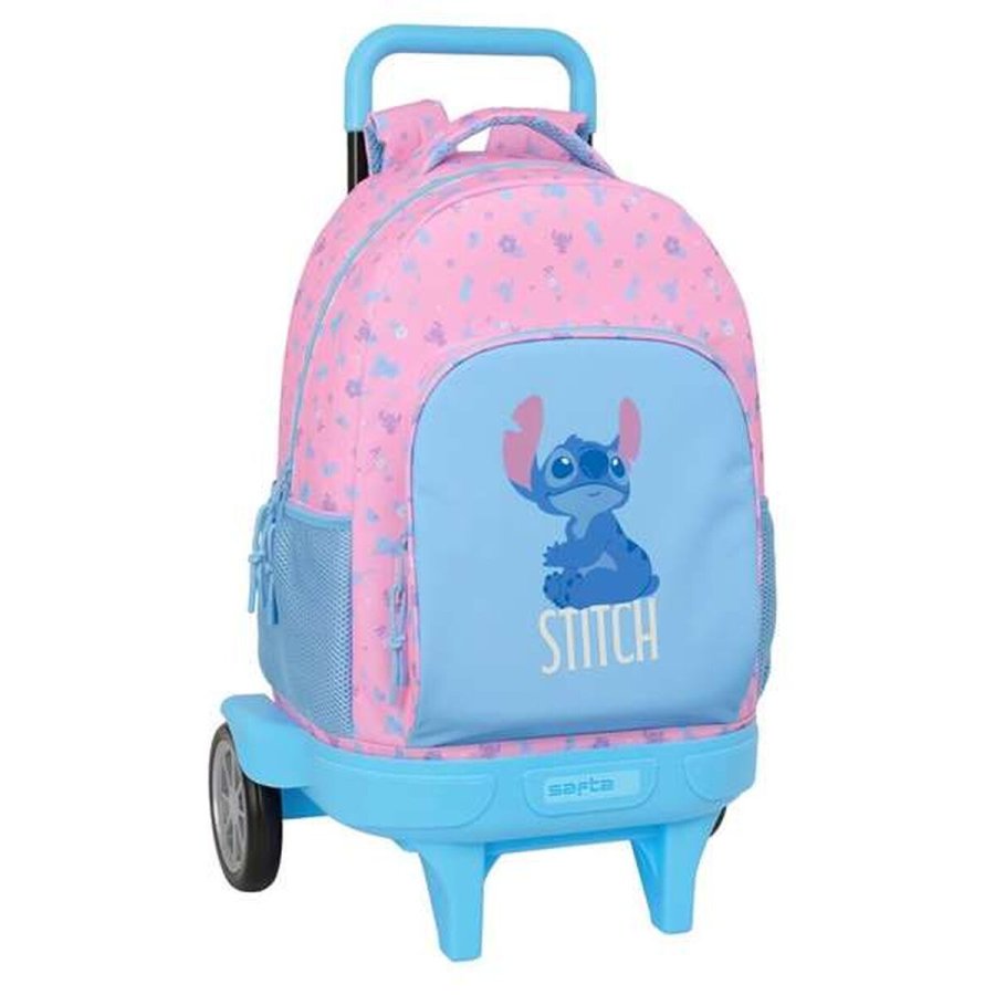 Skoletaske Lilo & Stitch Bright Pink 33 x 45 x 22 cm #1