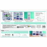 Stackable shoe box Max Home Hvid 6 enheder polypropylen ABS 23 x 14,5 x 33,5 cm #5