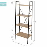 Hylder Max Home Stl Melamin spnplade 60 x 148 x 32 cm #4