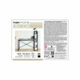 Skrivebord med hylde Max Home Stl Melamin spnplade 120 x 12 x 64 cm #7