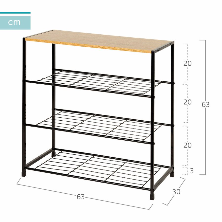 Skostativ Max Home 63 x 63 x 30 cm #13