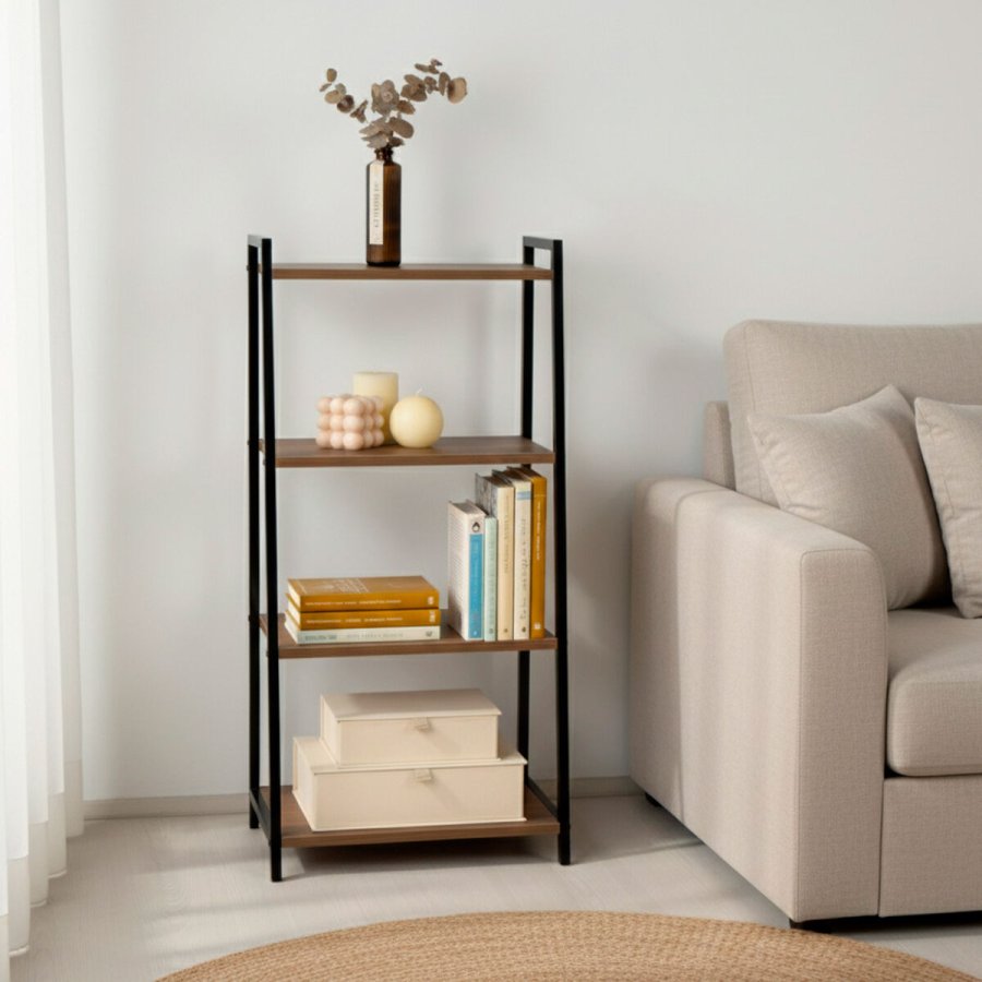 Hylder Max Home Jern Tr� MDF 4 Hylder 43 X 90 X 30 CM #2