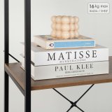 Hylder Max Home Jern Tr� MDF 4 Hylder 60 X 120 X 30 CM #3