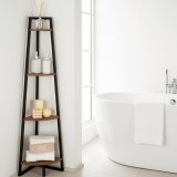 Hylder Max Home Sort Jern Tr� MDF 4 Hylder 30 x 135 x 30 cm #2