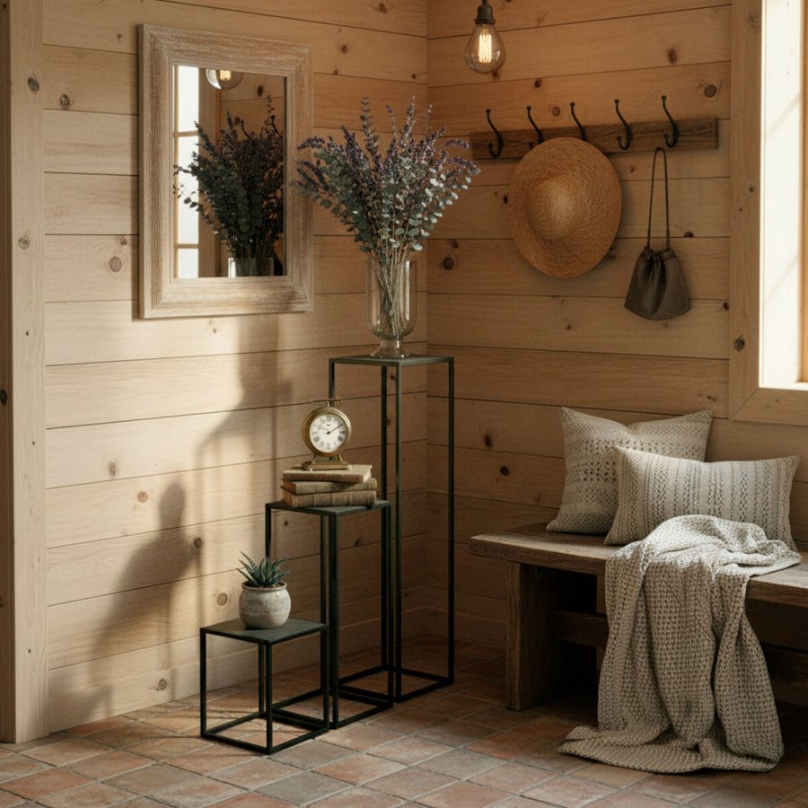 Set med 3 sm� borde Max Home 30 x 90 x 30 cm #6