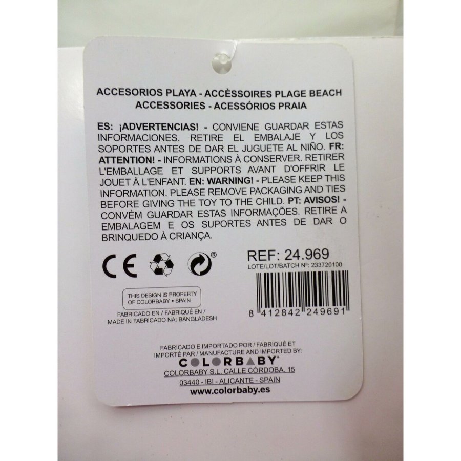 S�t med leget�j til stranden Colorbaby #4