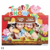 Marionet Bamse 3 Little Pigs #1