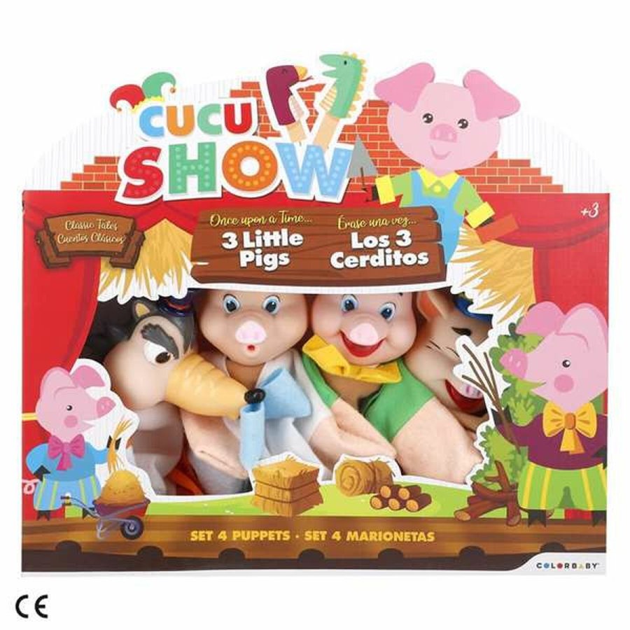 Marionet Bamse 3 Little Pigs #1