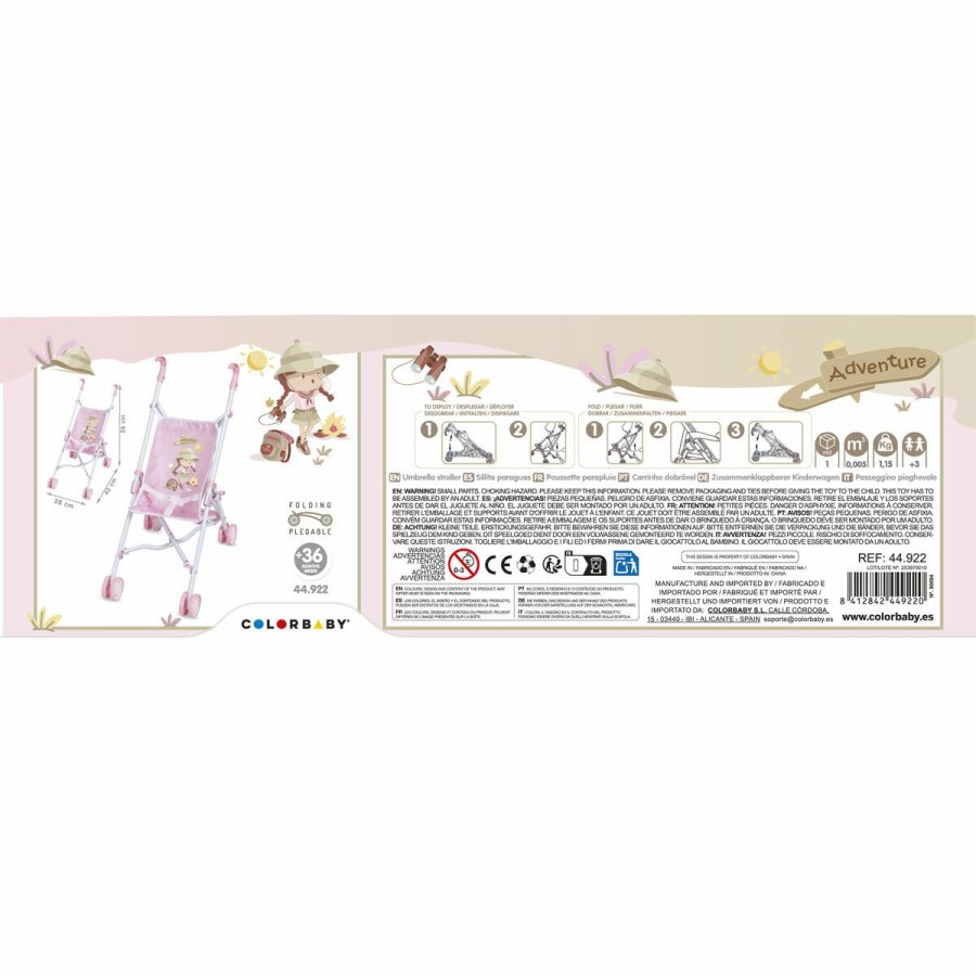 Dukke Tilbehr Colorbaby 28 x 42 x 56 cm #2