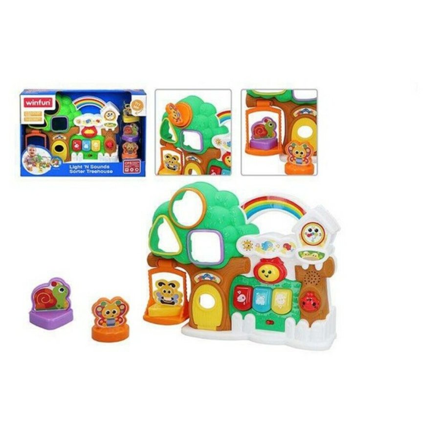 Interaktivt legetj WinFun Sorter Treehouse Winfun 32 x 24,5 x 7 cm #1