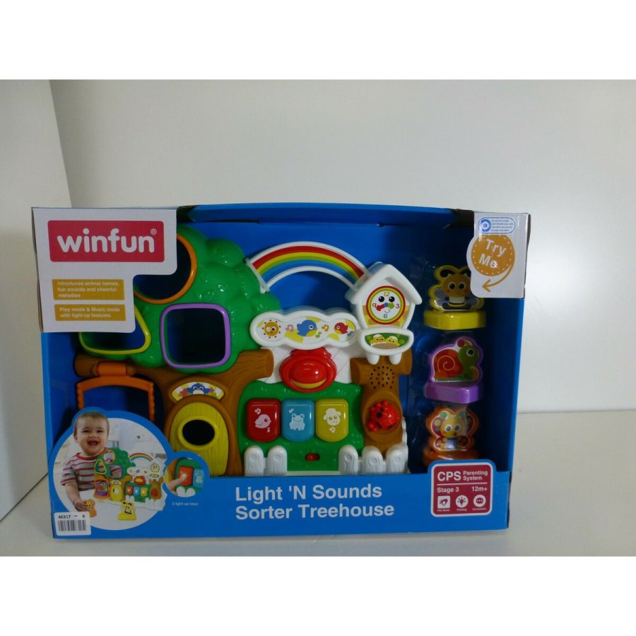 Interaktivt legetj WinFun Sorter Treehouse Winfun 32 x 24,5 x 7 cm #3
