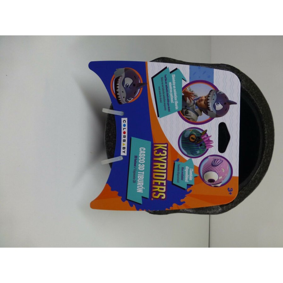 Brnehjelm Pat Avenue Plastik 3D Haj #3