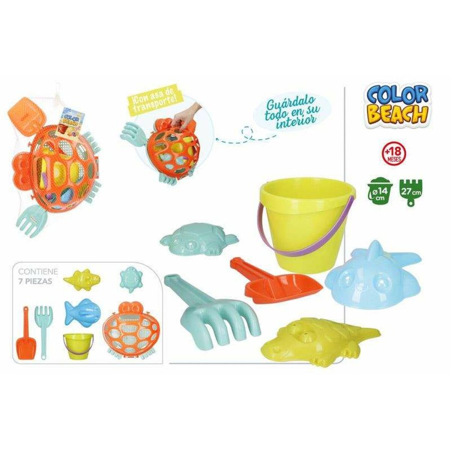 St med legetj til stranden Colorbaby 14 cm #2