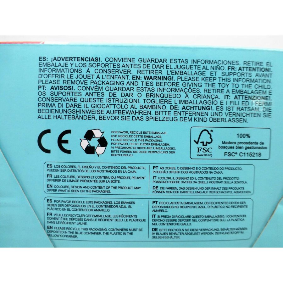 Baby legetj Disney Disney 15 x 15 x 15 cm 14 Dele (15 cm) #5