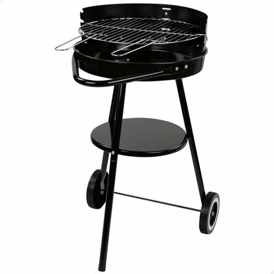 Kulgrill med hjul Aktive Textilene 42 x 76,5 cm Sort #1