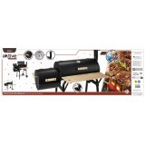 Kulgrill med hjul Aktive Stl Plastik Emaljeret metal 106 x 106 x 61 cm Sort #21