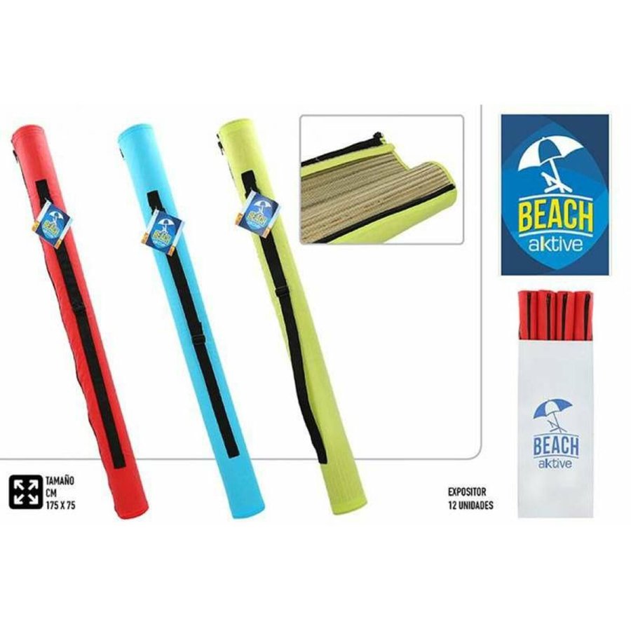 Strandmtte Colorbaby Gul Bl Rd PVC 75 x 175 cm #1