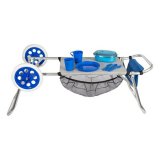 Multifunktionel strandvogn Colorbaby Aluminium #7