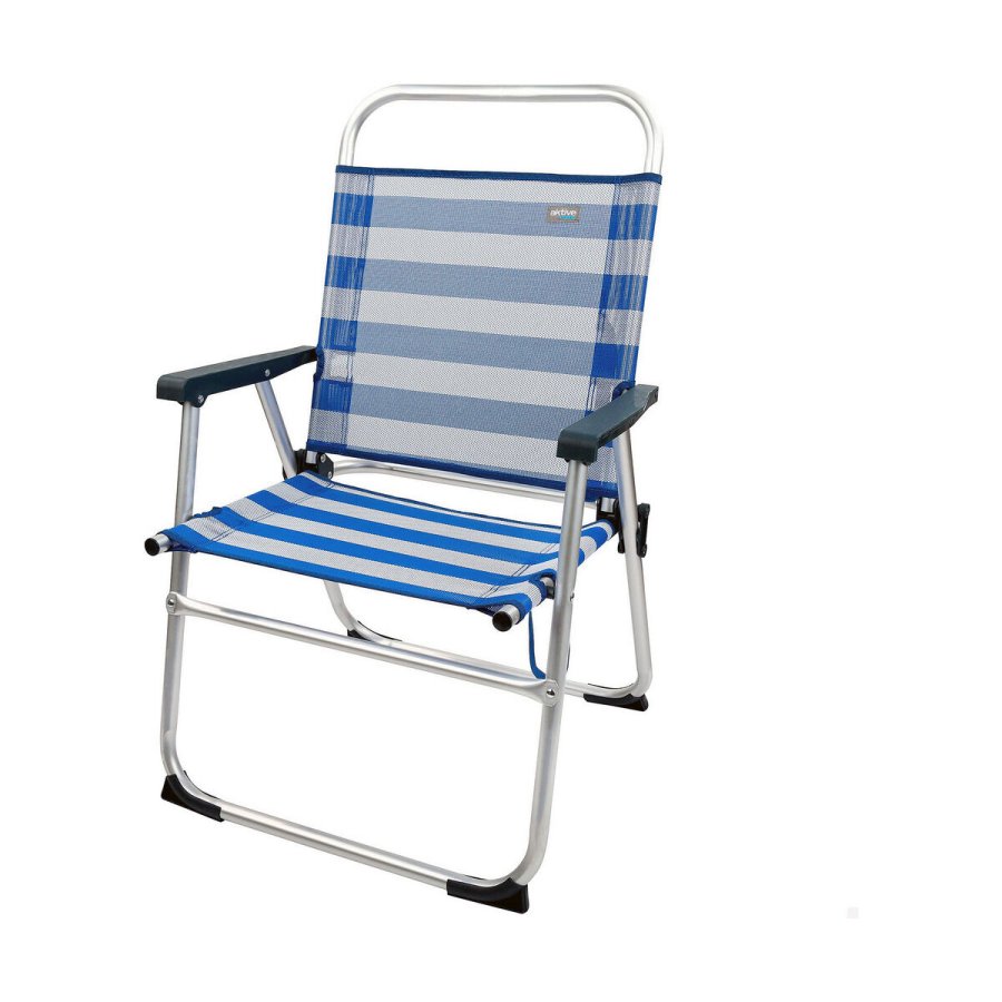 Polstrede Campingstol Colorbaby Smand 56 x 50 x 88 cm Hvid Marinebl #2