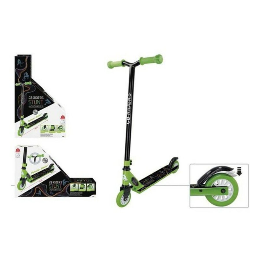 Legetjsscooter CB Riders Colorbaby 54065 Sort/Grn (61 x 37 x 80 cm) #4
