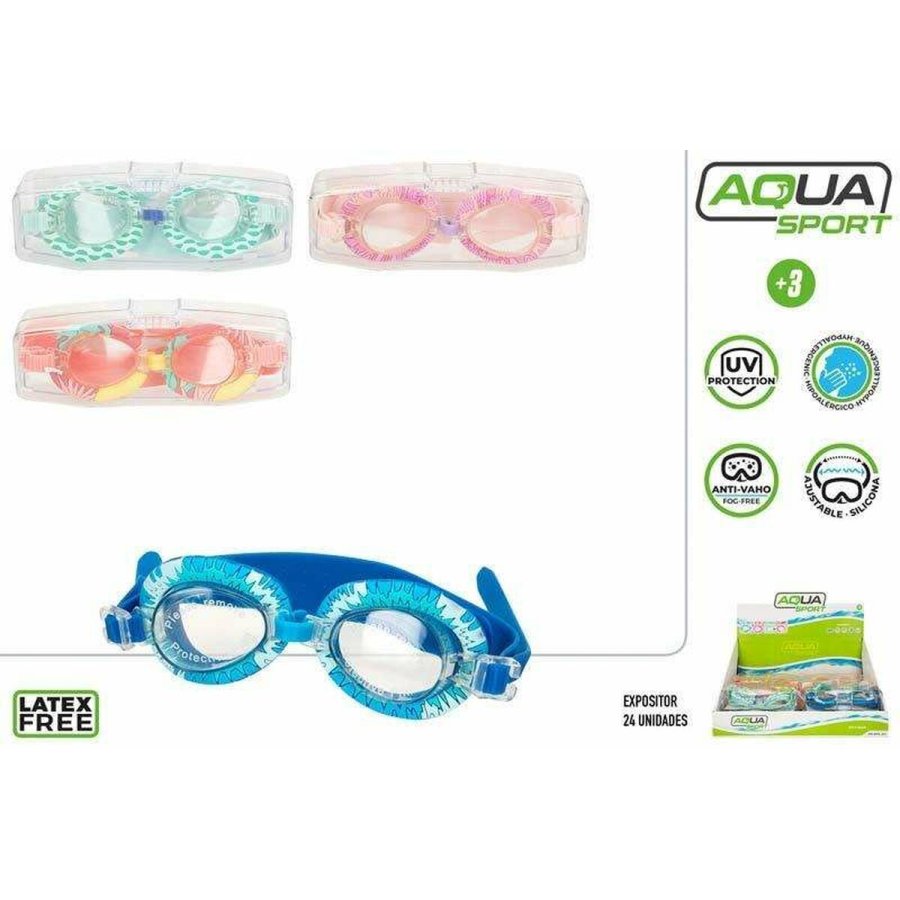 Svmmebriller til Brn Aqua Sport Silikone #2