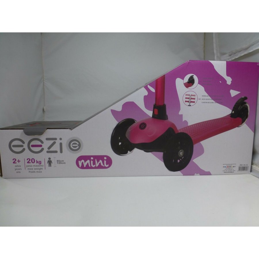 Lbehjul Colorbaby Polyuretan Aluminium Fuchsia #6