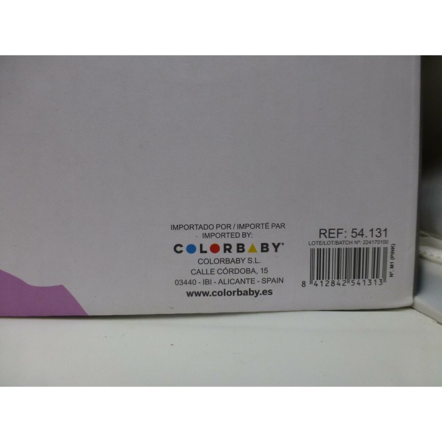 Lbehjul Colorbaby Polyuretan Aluminium Fuchsia #7