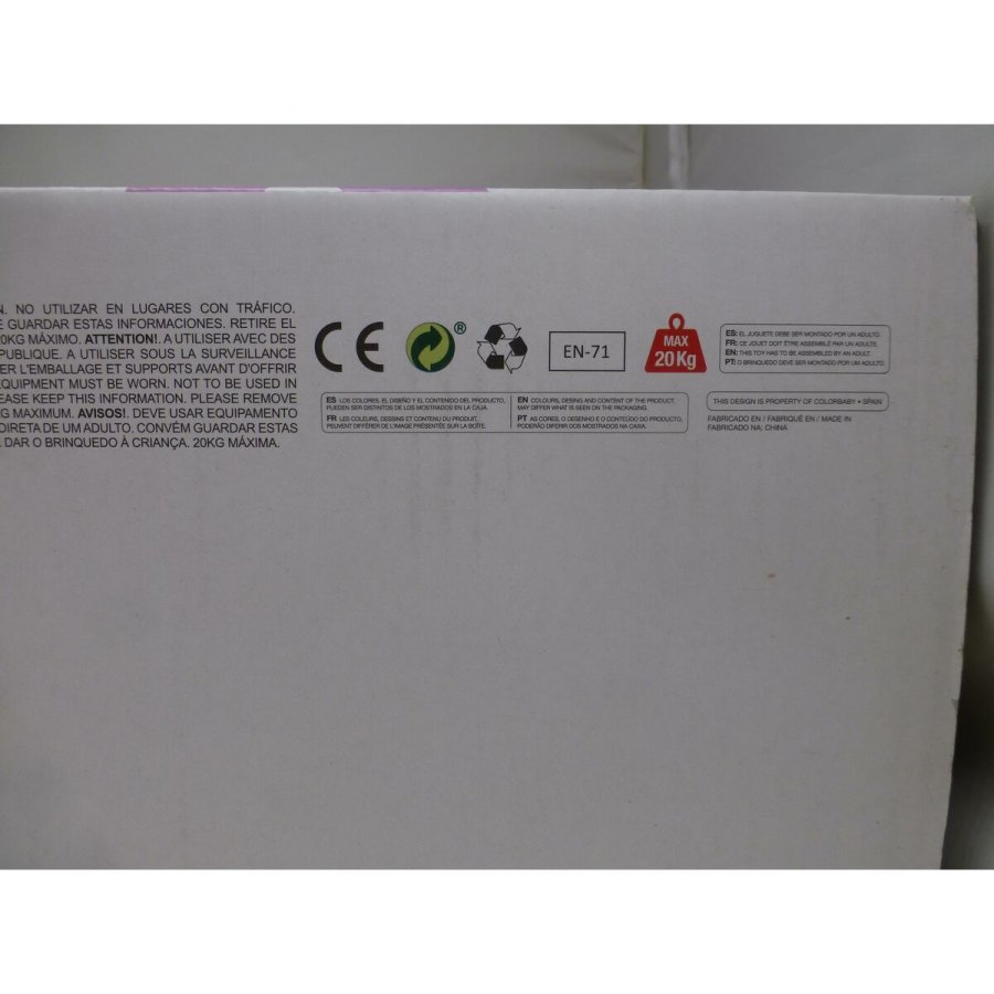 Lbehjul Colorbaby Polyuretan Aluminium Fuchsia #3