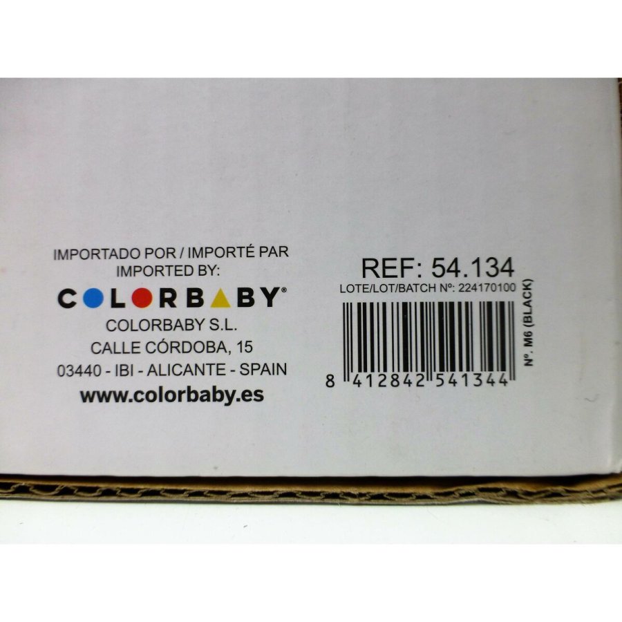 Lbehjul Colorbaby Polyuretan Aluminium Sort #4