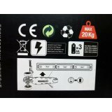 Lbehjul Colorbaby Polyuretan Aluminium Hvid #7