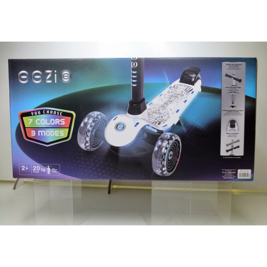 Lbehjul Colorbaby Polyuretan Aluminium Hvid #2