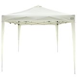 Gazebo Aktive 300 x 250 x 300 cm Kl�de St�l Hvid #1