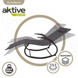 Lealnik Aktive 172 x 75 x 53 cm Sort #3